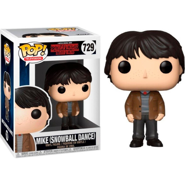 

Фигурка Funko Pop Фанко Поп Очень странные дела Майк Бал Stranger Things Mike at Dance 10 см ST M 729