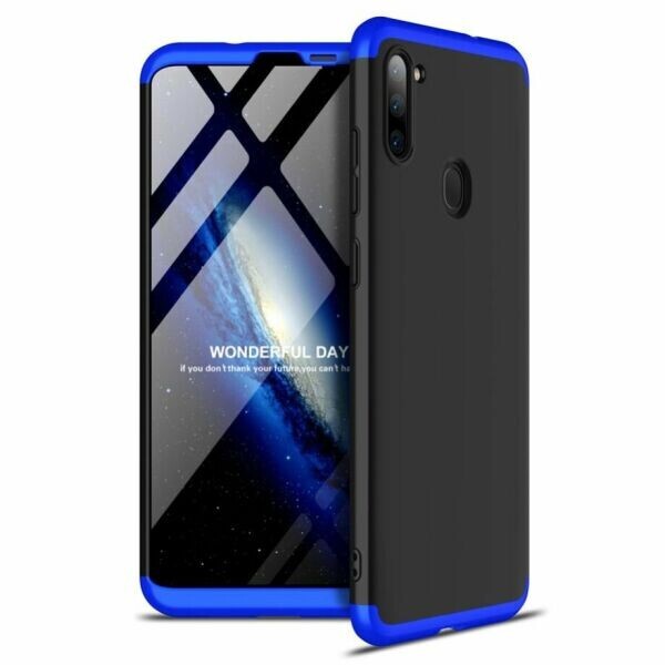 

Защитный чехол GKK Double Dip Case для Samsung Galaxy A11 (A115) - Black / Blue