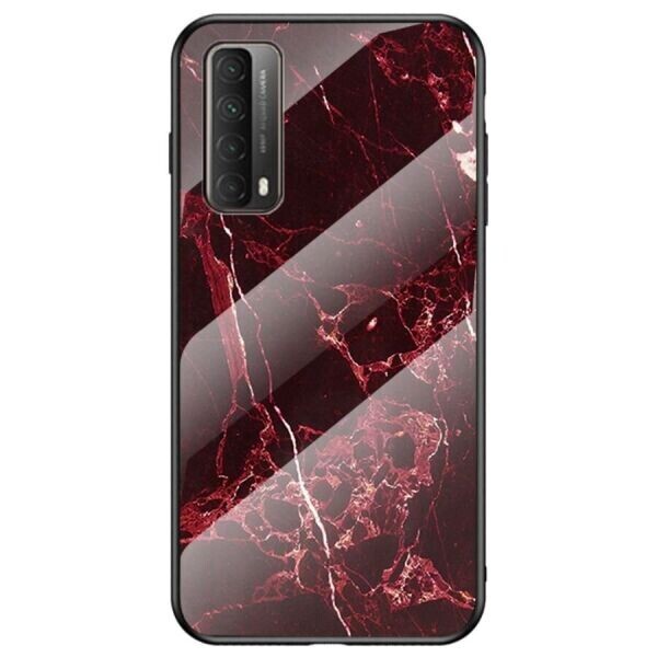 

Защитный чехол Deexe Gradient Pattern для Huawei P Smart 2021 - Blood Red