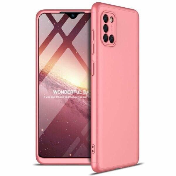 

Защитный чехол GKK Double Dip Case для Samsung Galaxy A31 (A315) - Rose Gold