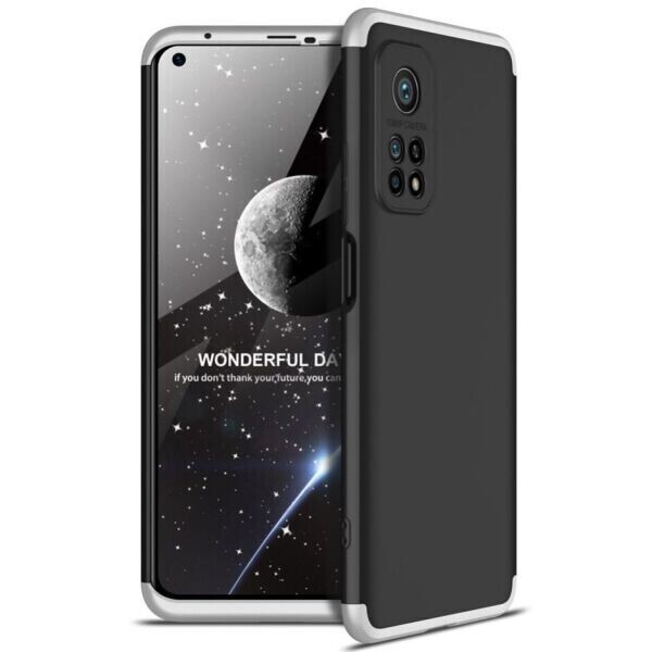 

Защитный чехол GKK Double Dip Case для Xiaomi Mi 10T / Mi 10T Pro - Black / Silver