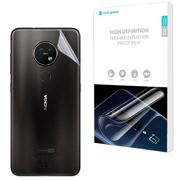

Защитная пленка на заднюю панель RockSpace Explosion-Proof SuperClear для Nokia 7.2/6.2