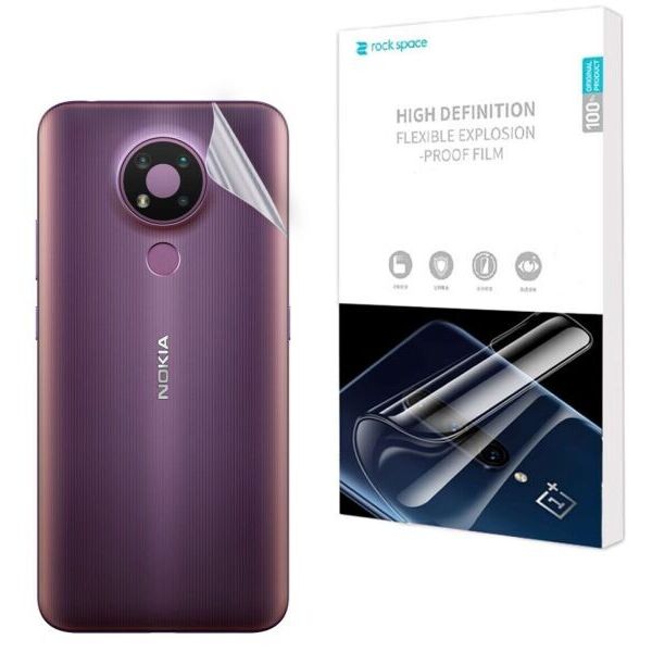 

Защитная пленка на заднюю панель RockSpace SuperClear для Nokia 3.4
