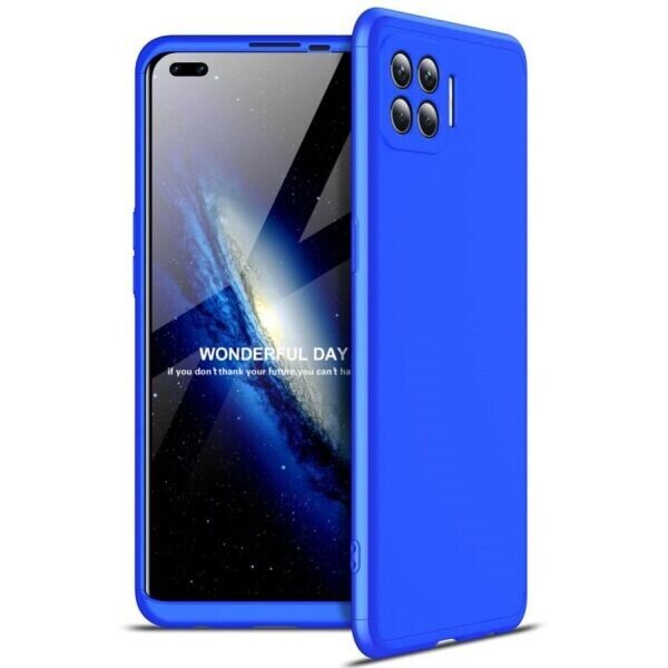 

Защитный чехол GKK Double Dip Case для OPPO Reno 4 lite - Blue