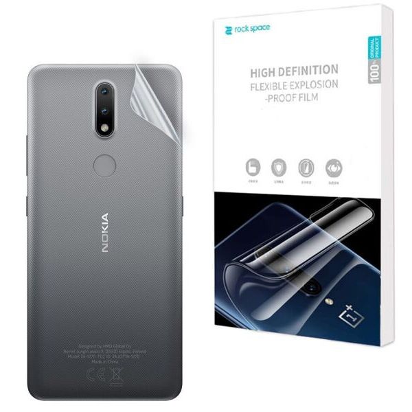 

Защитная пленка на заднюю панель RockSpace Explosion-Proof SuperClear для Nokia 2.4