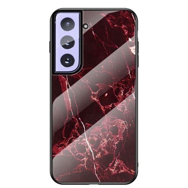 

Защитный чехол Deexe Gradient Pattern для Samsung Galaxy S21 - Red