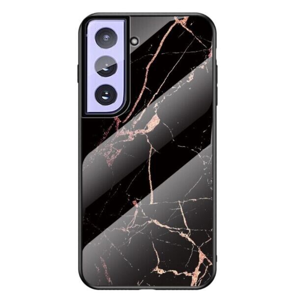 

Защитный чехол Deexe Gradient Pattern для Samsung Galaxy S21 - Black / Gold