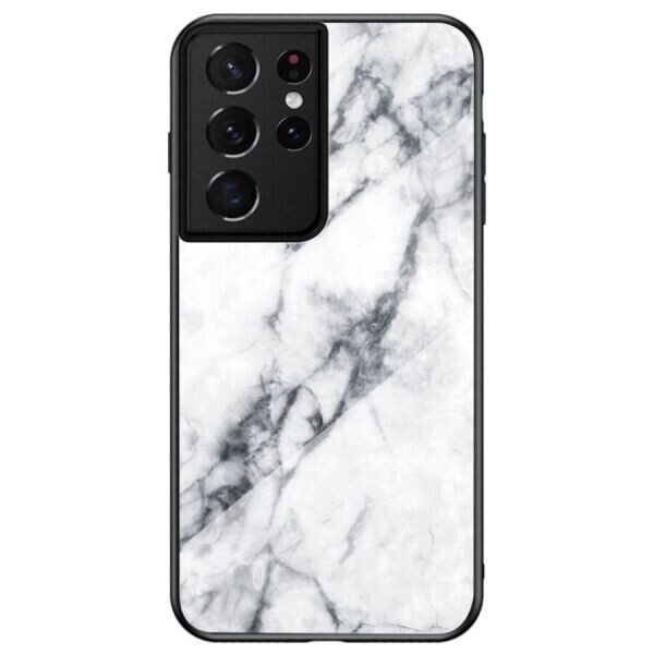 

Защитный чехол Deexe Gradient Pattern для Samsung Galaxy S21 Ultra - White