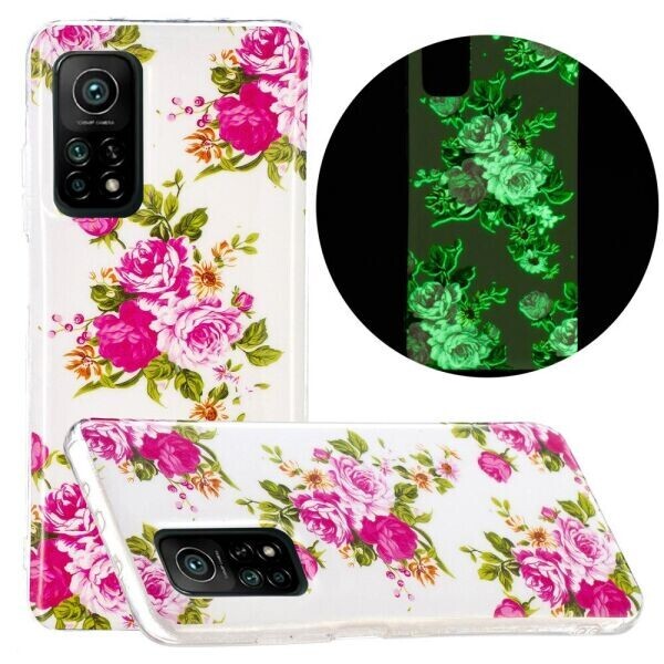 

Силиконовый (TPU) чехол Deexe LumiCase для Xiaomi Mi 10T / Mi 10T Pro - Flowers