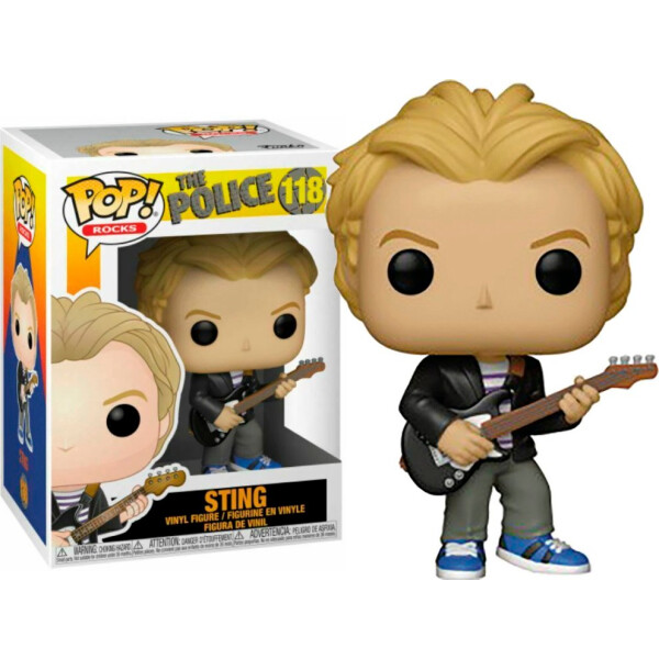 

Фигурка Funko Pop Фанко Поп Стинг Полис Sting The Police S 118