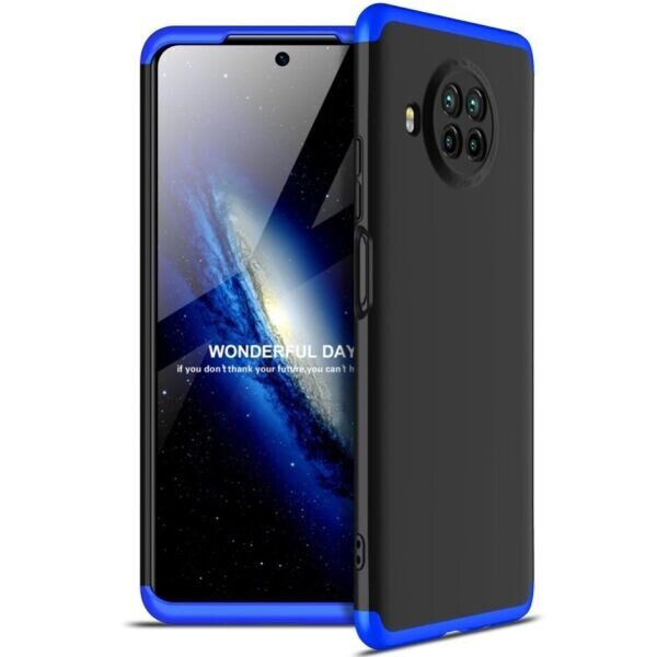 

Защитный чехол GKK Double Dip Case для Xiaomi Mi 10T Lite - Black / Blue