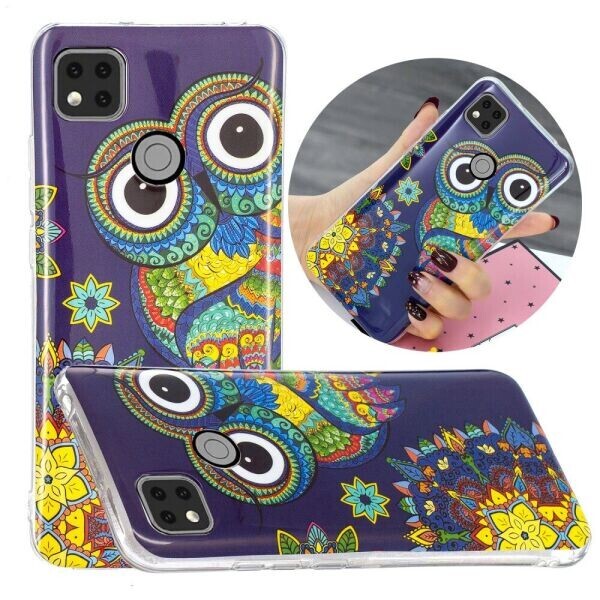 

Силиконовый (TPU) чехол Deexe LumiCase для Xiaomi Redmi 9C - Owl