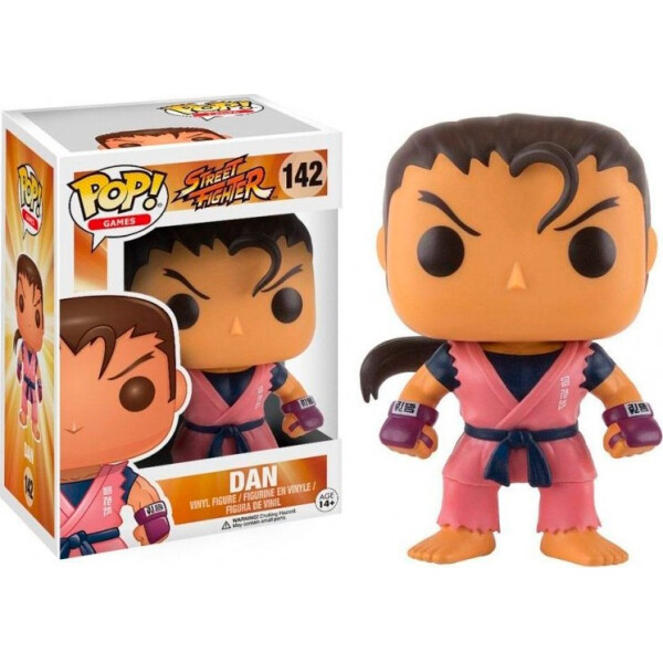 

Фигурка Funko Pop Фанко Поп Уличный Боец Дан Street Fighter Dan 10 см Games SF D 142