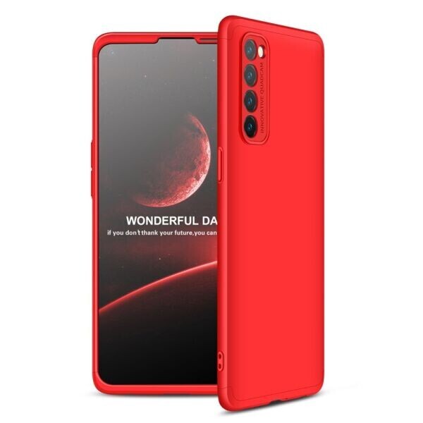 

Защитный чехол GKK Double Dip Case для OPPO Reno 4 Pro - Red