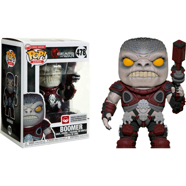 

Фигурка Funko Pop Фанко Поп Шестерни войны Бумер Gears Of War Boomer 10 см Game GW B 478