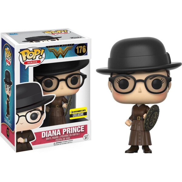 

Фигурка Funko Pop Фанко Поп Чудо женщина Диана Принс в очках Wonder Woman Diana Prince 10 см WW DP 176
