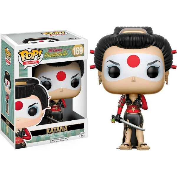 

Фигурка Funko Pop Фанко Поп Катана ДС DC Comics Bombshells Katana DC K 169