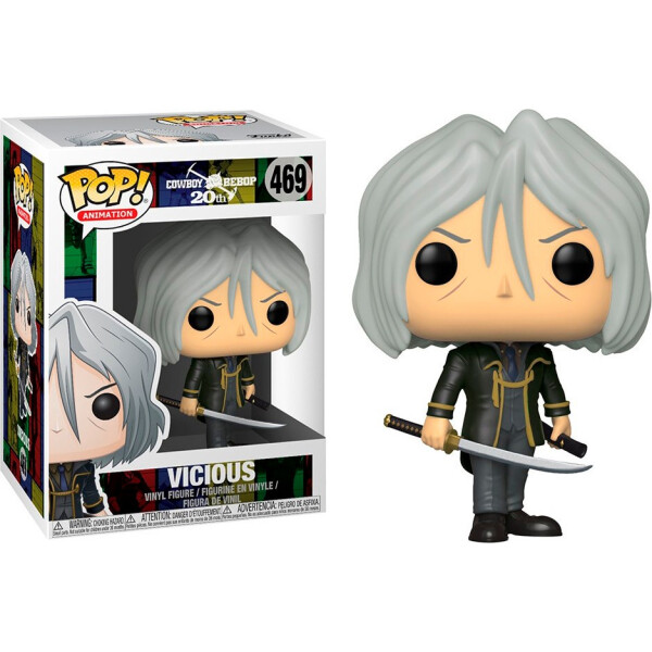 

Фигурка Funko Pop Фанко Поп Вишез Ковбой Бибоп Cowboy Bebop Vicious 10 см Anime CB V 469