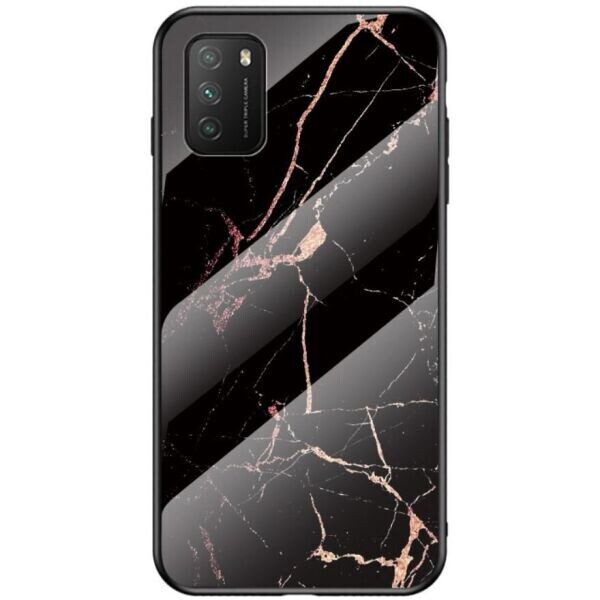 

Защитный чехол Deexe Gradient Pattern для Xiaomi Poco M3 - Black / Gold