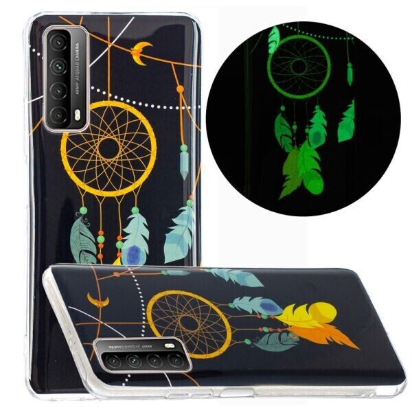 

Силиконовый (TPU) чехол Deexe LumiCase для Huawei P Smart 2021 - Dreamcatcher