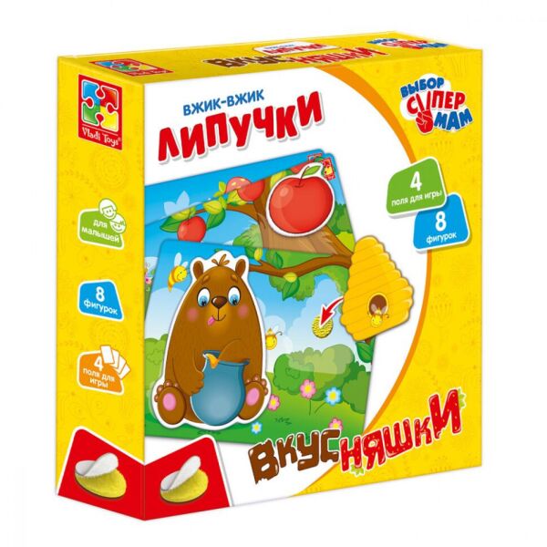 

Игра настольная Вжик-вжик Липучки VT1302-22