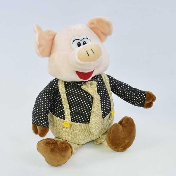 

Мягкая игрушка Свинка С 31856 (60) высота 22см, 1 вид