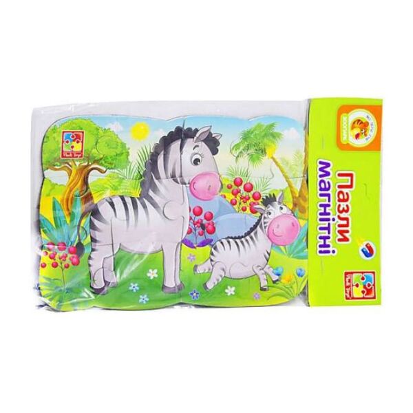 

Пазлы на магните А5 Зебры УКР VT3205-75