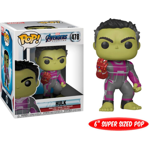

Фигурка Funko Pop Фанко Поп 15 см Мстители Финал Халк Avengers Endgame Hulk AE H 478