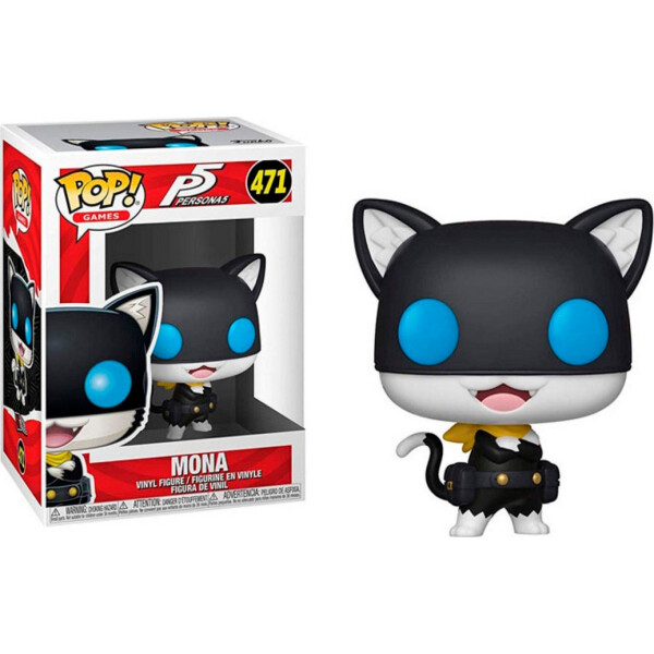 

Фигурка Funko Pop Фанко Поп Персона 5 Мона Persona 5 Mona 10 см Game P5 M 471