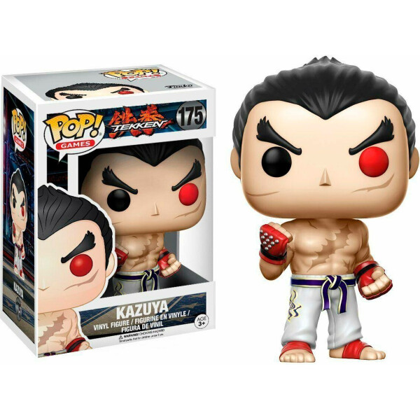 

Фигурка Funko Pop Фанко Поп Теккен Кадзуя Мисима Tekken Kazuya 10 см Game T K 175
