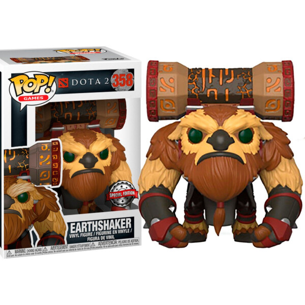 

Фигурка Funko Pop Фанко Поп Рейгор Каменное Копыто Дота 2 Games: Dota 2 Earthshaker Totem D Е358