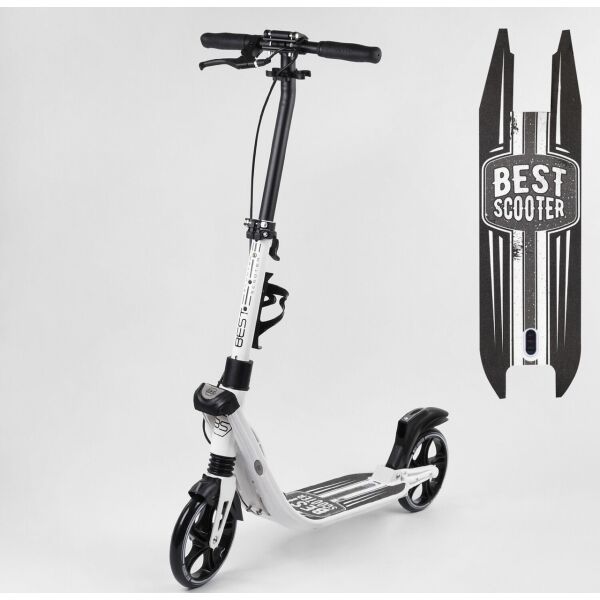

Самокат двухколесный "Best Scooter" 81937 белый 99643