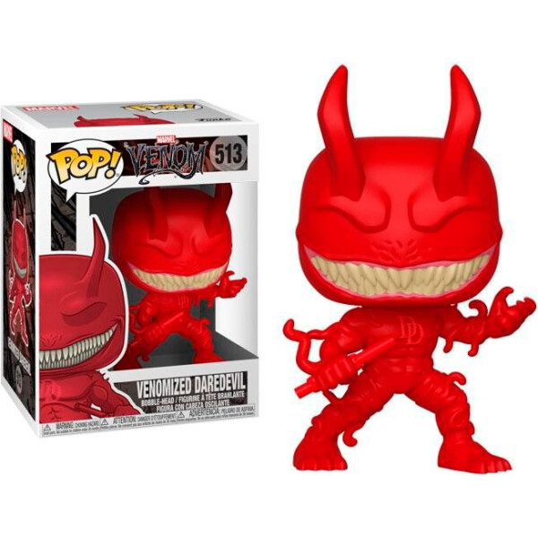 

Фигурка Funko Pop Фанко Поп Веном Сорвиголова Venom Daredevil 10 см V D 513