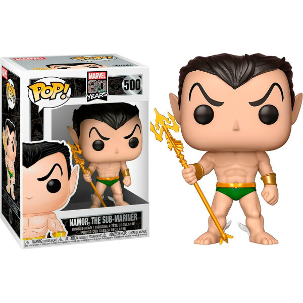 

Фигурка Funko Pop Фанко Поп Марвел 80-х Нэмор Marvel 80th Namor 10 см Marvel N 500