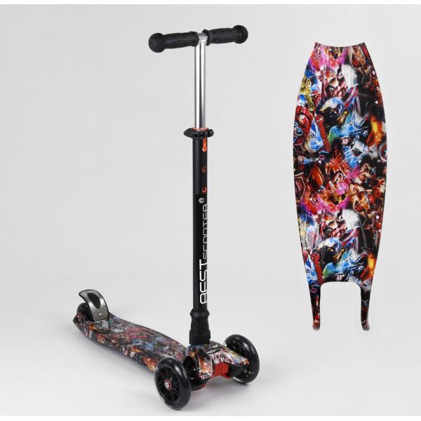 

Самокат A 25780 /779-1544 MAXI "Best Scooter" черный 99642