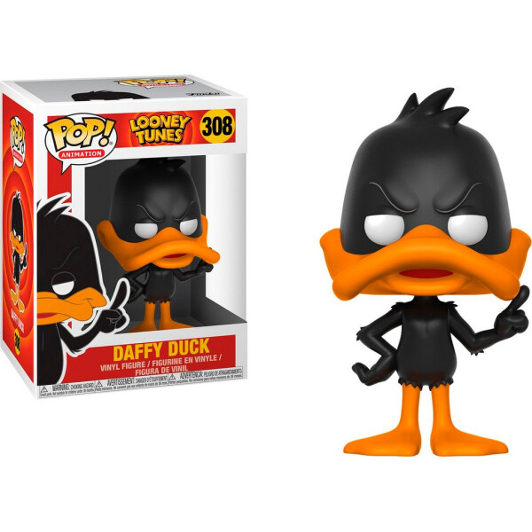 

Фигурка Funko Pop Фанко Поп Безумные Мелодии Луни Тюнз Даффи Looney Tunes Daffy 10 см Cartoon LT D 308