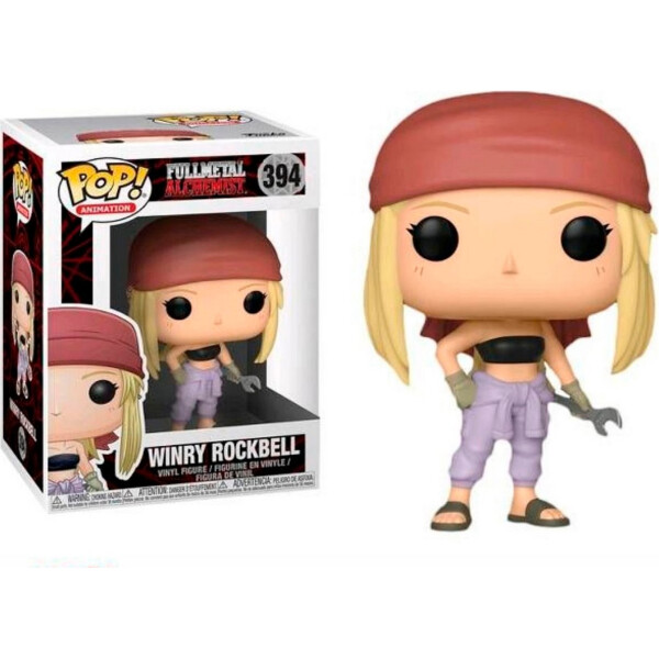 

Фигурка Funko Pop Фанко Поп Стальной алхимик Уинри Рокбелл Fullmetal Alchemist Winry 10 см FA W 394
