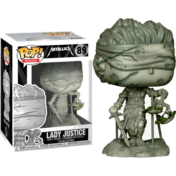 

Фигурка Funko Pop Фанко Поп Леди Юстиция Металлика Леди Джастис Metallica Lady Justice R M 89