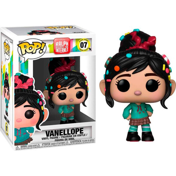 

Фигурка Funko Pop Фанко Поп Ральф против интернета Ванилопа Vanellope 10 см Cartoon RI V 07