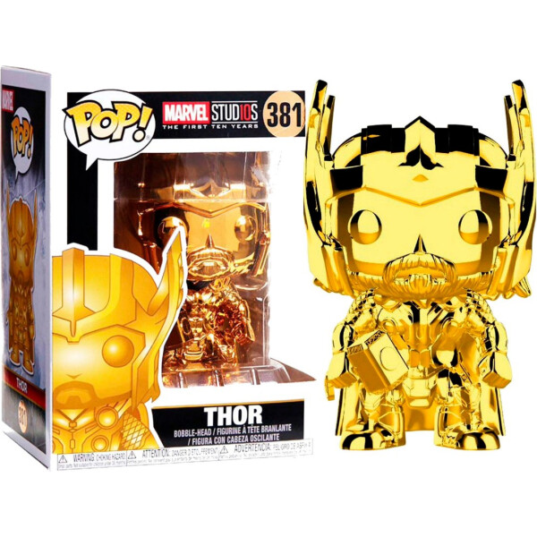 

Фигурка Funko Pop Фанко Поп Marvel Studios Тор Thor (Chrome) 10 см MS Т 381