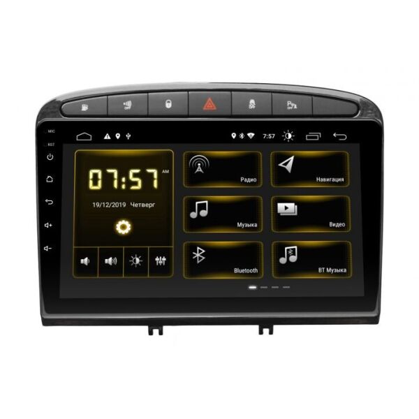 

Штатная магнитола Incar DTA-7004 для Peugeot 308 2007-2013, 408 2011+ Black