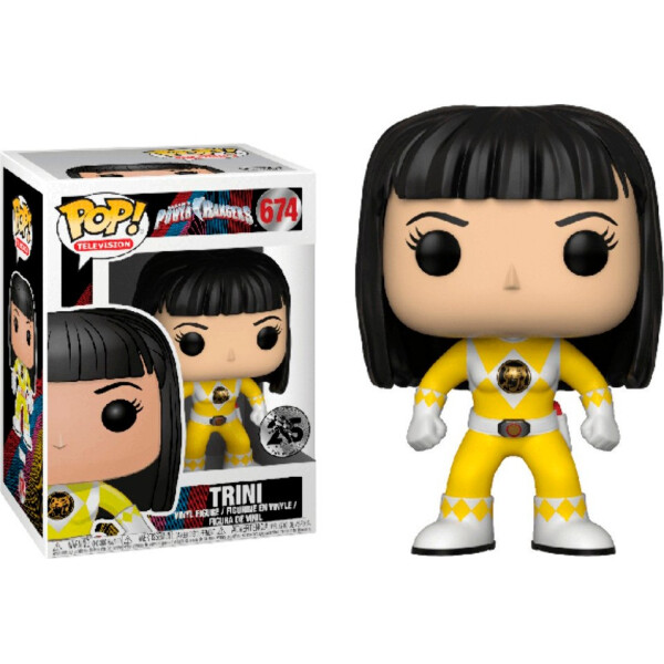 

Фигурка Funko Pop Фанко Поп Трини Кван Жёлтый рейнджер Могучие рейнджеры Power Rangers Trini PR Т674