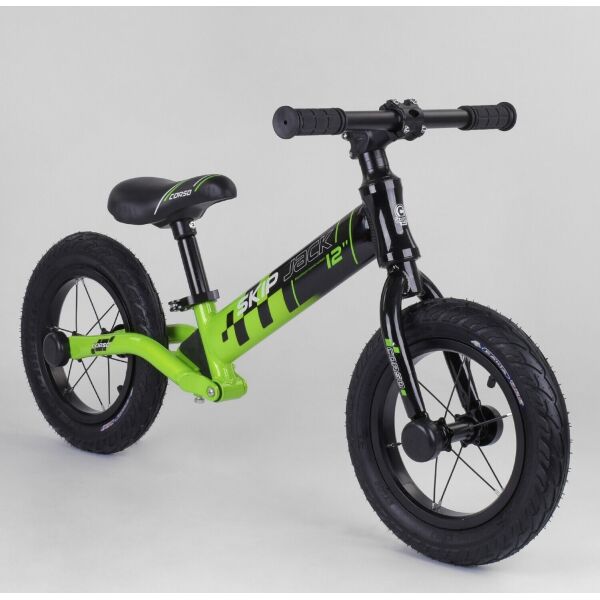 

Беговел Corso алюминиевая рама Skip Jack Black / Green (95112)