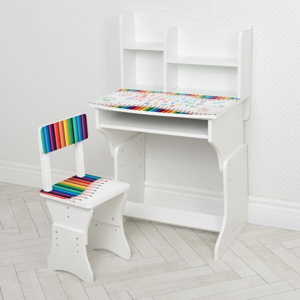 

Парта Bambi Карандаши 904-77(UA) White / Color (904-77(UA))