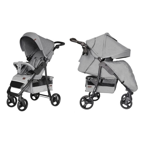 

Прогулочная коляска Carrello Quattro дождевик + москитная сетка Shark Light Grey (CRL-8502/3)