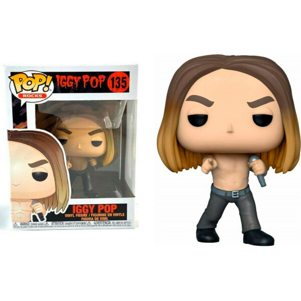 

Фигурка Funko Pop Фанко Поп Игги Поп Iggy Pop 10 см IP I 135