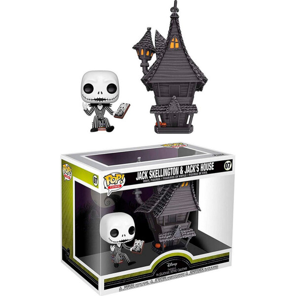 

Набор фигурок Funko Pop Фанко Поп Кошмар пред рождеством Джек с домом 15 см Cartoon NBX JH