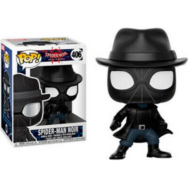 

Фигурка Funko Pop Фанко Поп Человек Паук Человек Паук Нуар Spider Man Spider Man Noir 10 см SM SMN 406