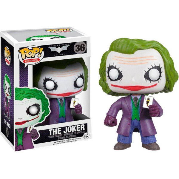

Фигурка Funko Pop Фанко Поп The Dark Knight Joker Темный Рыцарь Джокер 10см DC J36