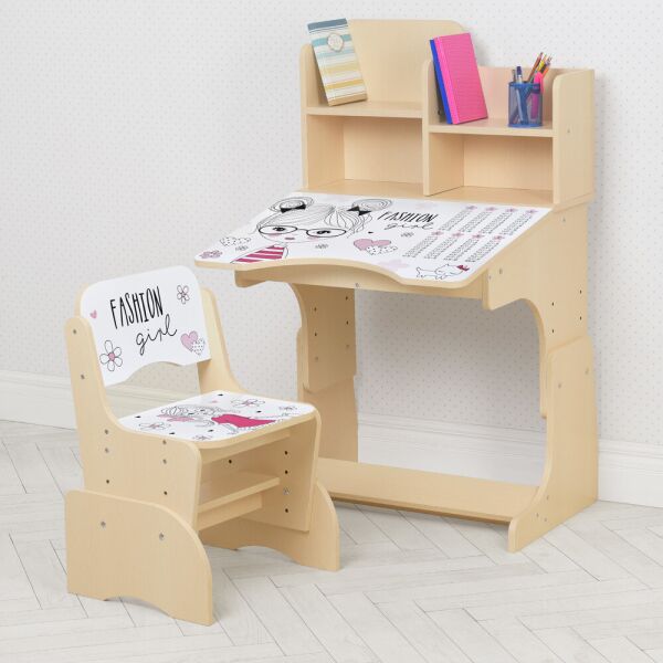 

Парта Bambi Fashion girl W 2071-99-4 Wood (W 2071-99)